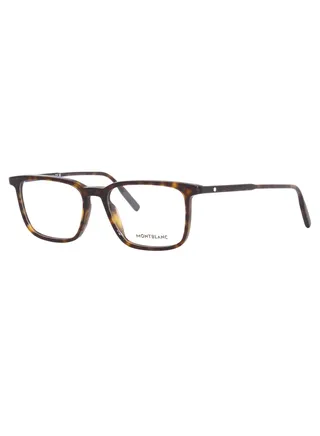 Montblanc MB0197O 002 53 Havana Eyeglasses 