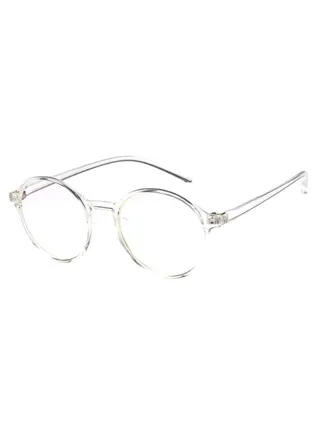 Round Frame Eyeglasses - Lens Size: 44 mm 