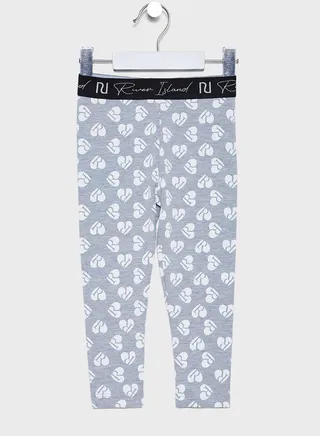 Kids Logo Print Leggings 