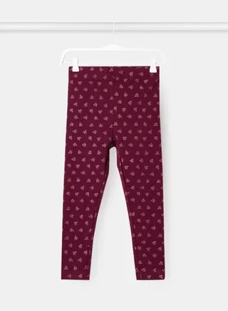 Girls Glitter Slim Fit Leggings 
