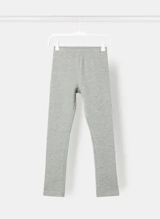 Girls Basic Slim Fit Leggings 