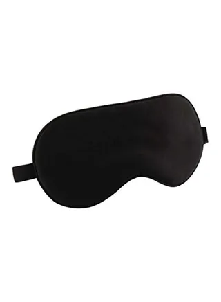 Silk Sleep Mask Black 