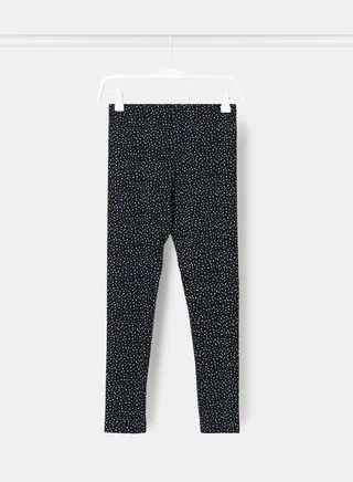 Girls Dotted Leggings 