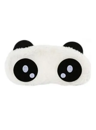 Panda Sleeping Eye Mask White/Black 