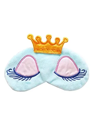 Cute Sleeping Beauty Cartoon Eye Mask Multicolour 