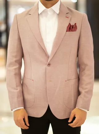 Men's Linen Blazer 