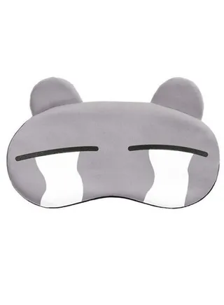 Funny Cartoon Sleeping Eye Mask Grey/Black/White 