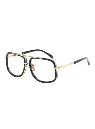 Polychromatic Aviator Eyeglass Frames 