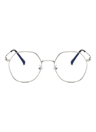 Anti-Blue Light Hexagon Gaming Eyeglasses 