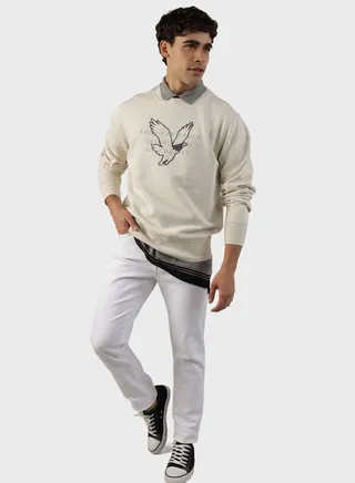 Crew Neck Sweatshirt 