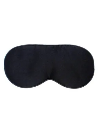 Silk Sleeping Eye Mask Black 