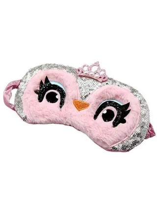 Sequins Owl Sleeping Eye Mask Multicolour 