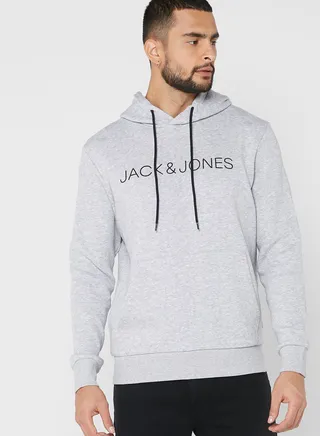 Logo Print Hoodie 