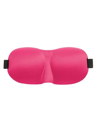 3D Countered Sleeping Eye Mask Pink 