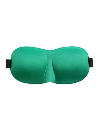 3D Countered Sleeping Eye Mask Green 