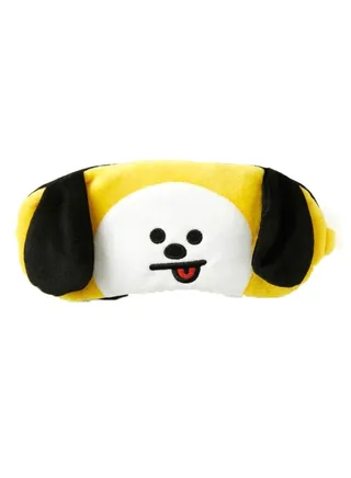 Cartoon Sleeping Eye Mask Yellow/White/Black 