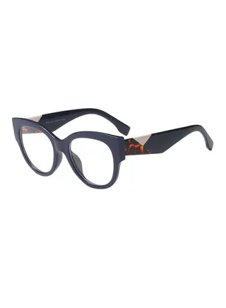 Women's Non-Glare Coating Oval Eyeglass Frames 