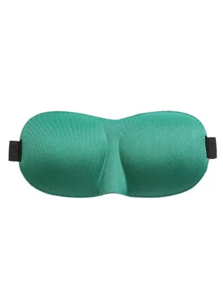 3D Countered Sleeping Eye Mask Green 