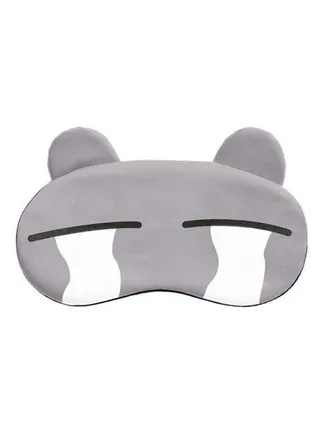 Funny Cartoon Sleeping Eye Mask Grey/White/Black 
