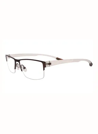 unisex Semi Rimless Designer Eyeglasses 