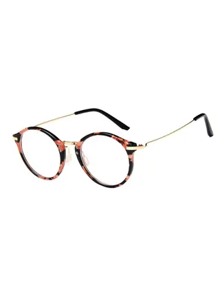 Round Frame Eyeglasses - Lens Size: 45 mm 