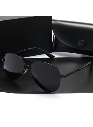 Intelligent Photosensitive night Vision Mirror Polarized Color Changing Sunglasses 