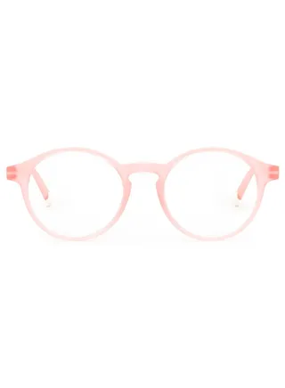 BARNER: BLUE LIGHT Blocking Glasses for Men and Women. Computer Glasses, Screen Glasses. Gaming Glasses. Neutral Lenses. Le Marais - Round Frame | Color: Dusty Pink 