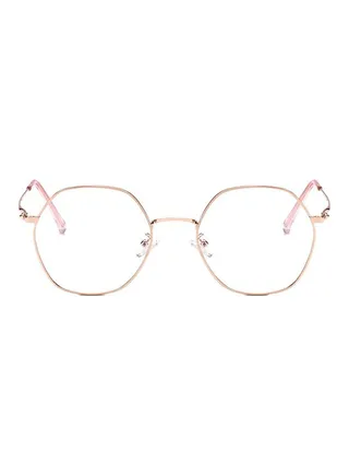 Anti-Blue Light Hexagon Gaming Eyeglasses 0 