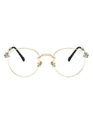 Round Myopia Eyeglasses 