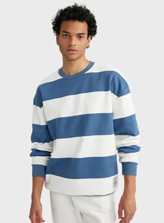 Color Block Sweatshirt 