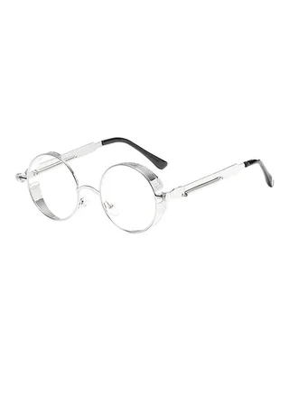 unisex Polychromatic Round Eyeglass Frames 