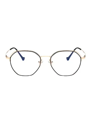 Anti-Blue Light Hexagon Computer Eyeglasses 