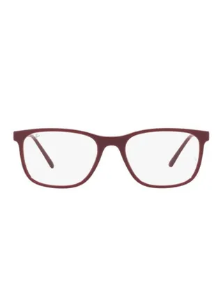 Women's Square Eyeglass Frame - RX7244 8099 51 - Lens Size: 51 Mm 