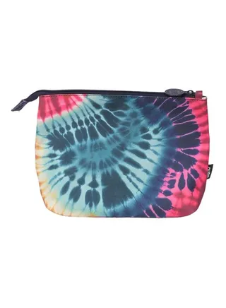 Medium Pouch 1 Deep Shades of Tie Dye 