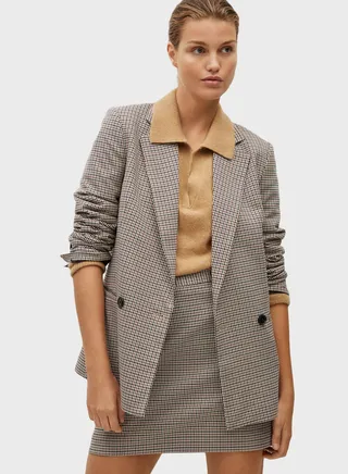 Checke Dmini Skirt 