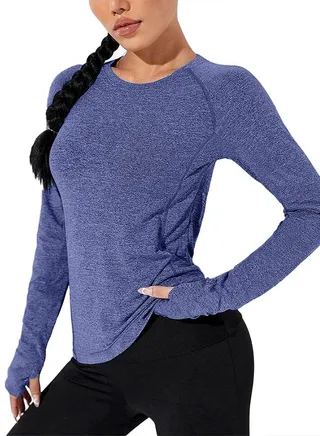 Sportswear - Sport Top Long Sleeves - Blue 