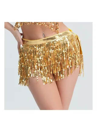 Squality Women Belly Dance Scarf 