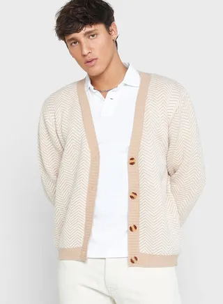 Oversized Knitted Cardigan 