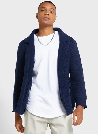 Cable Knit Cardigan 