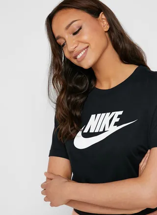 Essential Futura Icon Cropped T-Shirt