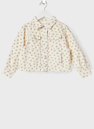 Infant Floral Print Jacket 