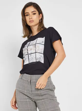 Floral Print  Top 