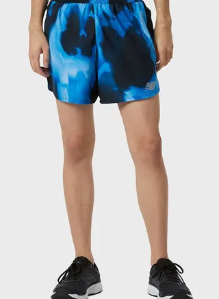 5" Run Impact Printed Shorts