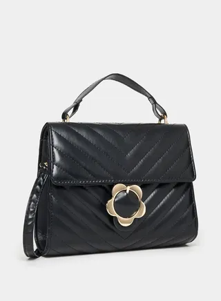 Textured Hand Bag