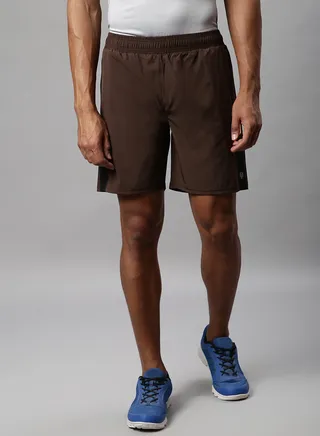Essential Sports Drawstring Shorts Coffee 
