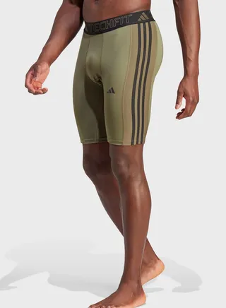 Techfit 3-Stripes Training Short Tights 