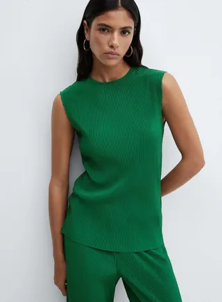 Crew Neck Knitted Top 