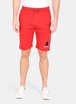 Logo Sports Drawstring Shorts True Red 