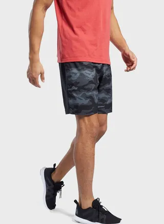Workout Ready Printed Shorts 