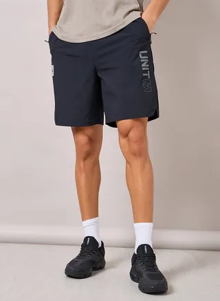 Contrast Mesh Panelled Training Shorts 